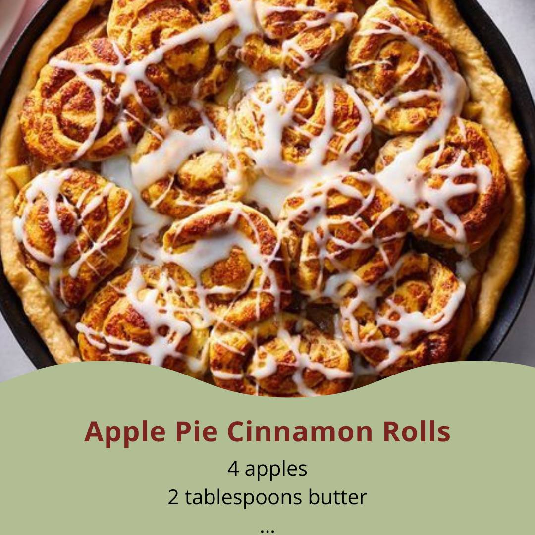 Apple Pie Cinnamon Rolls